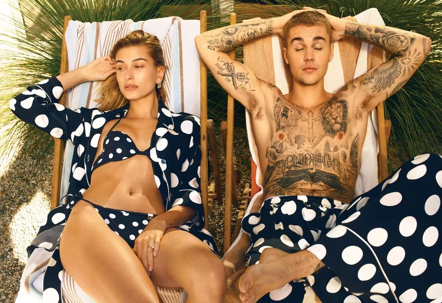 Hailey + Justin Bieber Cover Vogue US March 2019 , Lensed By Annie